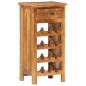 Preview: Weinschrank 40 x 30 x 80 cm Massivholz Akazie