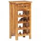 Preview: Weinschrank 40 x 30 x 80 cm Massivholz Akazie