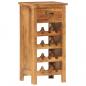 Preview: Weinschrank 40 x 30 x 80 cm Massivholz Akazie