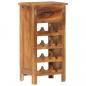 Preview: Weinschrank 40 x 30 x 80 cm Massivholz Akazie