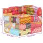 Preview: Modularer Pouf Patchwork Stoff