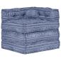 Preview: Modularer Pouf Indigo Stoff 