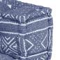 Preview: Modularer Pouf Indigo Stoff 