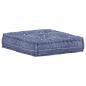 Preview: Modularer Pouf Indigo Stoff 
