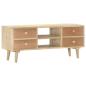 Preview: TV-Schrank 110×30×45 cm Mango Massivholz