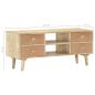 Preview: TV-Schrank 110×30×45 cm Mango Massivholz
