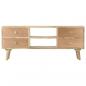 Preview: TV-Schrank 110×30×45 cm Mango Massivholz