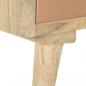Preview: TV-Schrank 110×30×45 cm Mango Massivholz