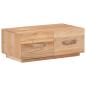 Preview: Couchtisch 90 x 50 x 35 cm Recyceltes Massivholz
