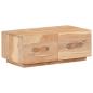 Preview: Couchtisch 90 x 50 x 35 cm Recyceltes Massivholz