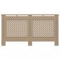 Preview: Heizkörperverkleidung 152x19x81,5 cm MDF