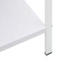 Preview: Bücherregal 4 Regalböden Weiß 60×27,6×124,5 cm Holzwerkstoff
