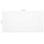 Preview: Tischfolie Matt 180x90 cm 2 mm PVC