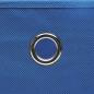 Preview: Aufbewahrungsboxen 10 Stk. Blau 32x32x32 cm Stoff