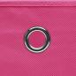 Preview: Aufbewahrungsboxen mit Deckeln 4 Stk. Rosa 32x32x32 cm Stoff
