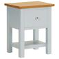 Preview: ARDEBO.de - Nachttisch 36x30x47 cm Massivholz Eiche 