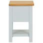 Preview: Nachttisch 36x30x47 cm Massivholz Eiche 