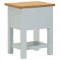 Preview: Nachttisch 36x30x47 cm Massivholz Eiche 
