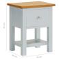 Preview: Nachttisch 36x30x47 cm Massivholz Eiche 