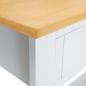 Preview: Konsolentisch 83x30x73 cm Massivholz Eiche