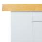 Preview: Konsolentisch 83x30x73 cm Massivholz Eiche