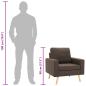 Preview: Sessel Braun Stoff