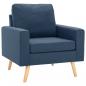 Preview: Sessel Blau Stoff