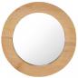 Preview: ARDEBO.de - Wandspiegel 40 cm Teak Rund