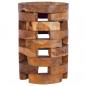 Preview: ARDEBO.de - Nachttisch 30x30x45 cm Massivholz Teak
