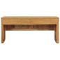 Preview: TV-Schrank 100x35x45 cm Teak Massivholz