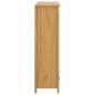 Preview: Kleiderschrank mit 3 Türen Hill 127x50x170cm Massivholz Kiefer