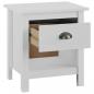 Preview: Nachttische 2 Stk. Hill 46x35x49,5 cm Massivholz Kiefer