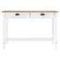 Preview: Konsolentisch Hill mit 2 Schubladen 110x45x74 cm Kiefernholz