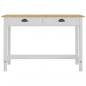Preview: Konsolentisch Hill mit 2 Schubladen 110x45x74 cm Kiefernholz