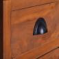 Preview: Nachttisch 40x35x60 cm Massivholz Teak