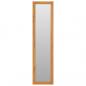 Preview: Wandspiegel mit Regalen 30×30×120 cm Teak Massivholz 