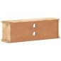 Preview: TV-Schrank mit Stahltüren 120x30x40 cm Mango Massivholz