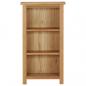 Preview: Bücherregal 45x22,5x82 cm Eiche Massivholz