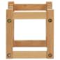 Preview: Weinregal für 6 Flaschen 37 x 21 x 21 cm Eiche Massivholz   