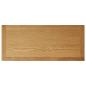 Preview: Weinschrank 80x32x80 cm Eiche Massivholz