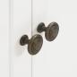 Preview: Eckschrank 80x33,5x78 cm Eiche Massivholz