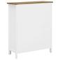 Preview: Weinschrank 72x32x90 cm Eiche Massivholz