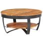 Preview: Couchtisch 65x65x32 cm Massivholz Akazie