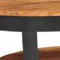 Preview: Couchtisch 65x65x32 cm Massivholz Akazie