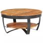Preview: Couchtisch 65x65x32 cm Massivholz Akazie
