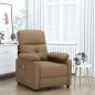Preview: ARDEBO.de - Massagesessel Braun Stoff