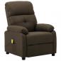 Preview: Massagesessel Braun Stoff