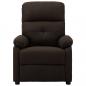 Preview: Massagesessel Dunkelbraun Stoff