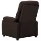 Preview: Massagesessel Dunkelbraun Stoff