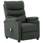 Preview: Massagesessel Grau Kunstleder